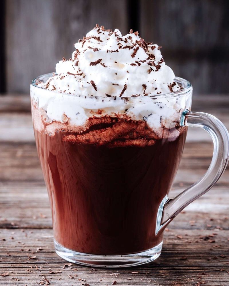 Creamy Dark Chocolate Hot Chocolate