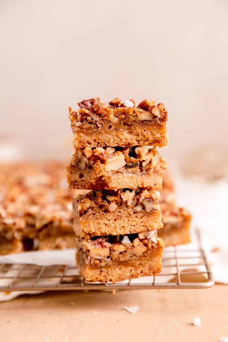 Bourbon Pecan Pie Bars