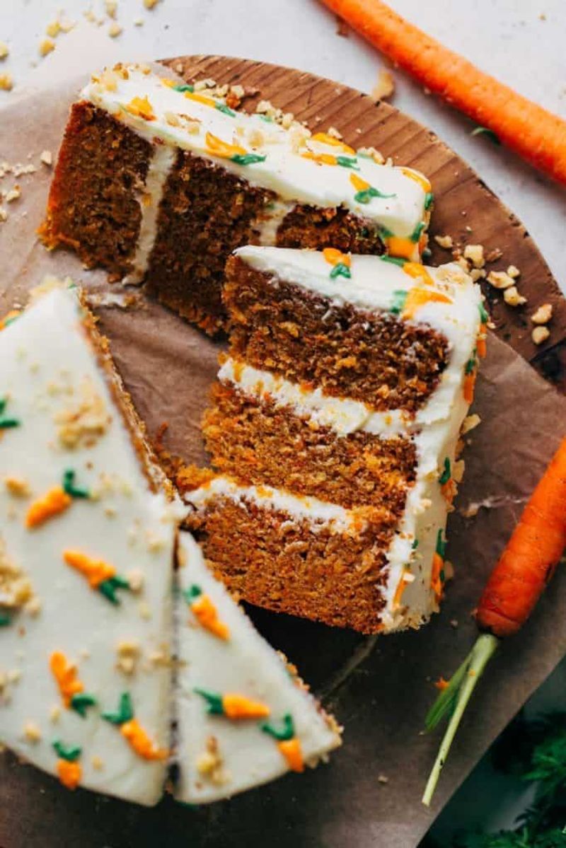 Carrot Cake With Cream Cheese Frosting
