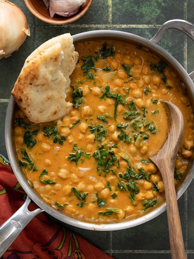 Coconut Curry Chickpeas