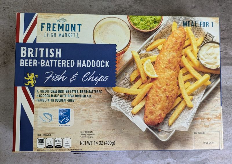 Aldi Fremont Fish Market Beer Battered Fillets