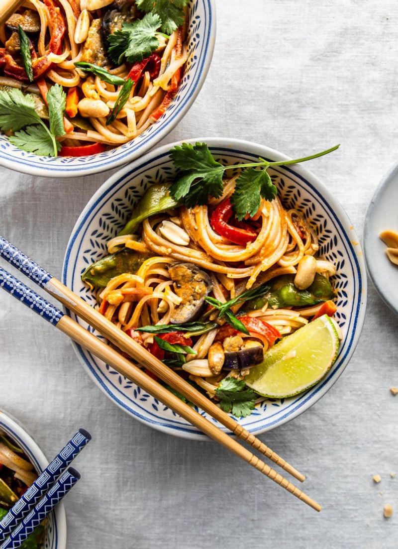 Thai Coconut Vegetable Noodles
