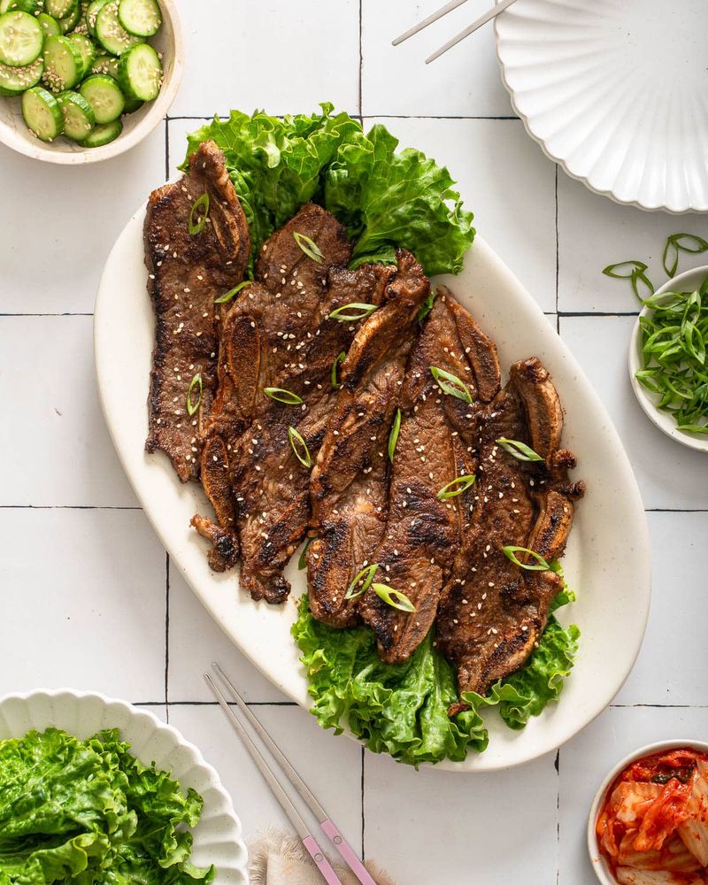 Galbi (Marinated Short Ribs)