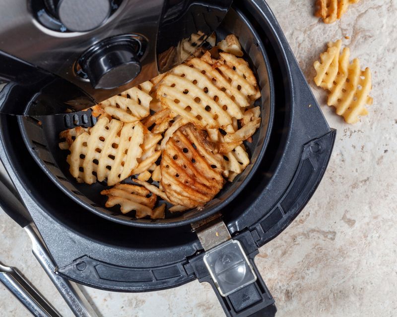 Myth: Air frying is the same as deep frying