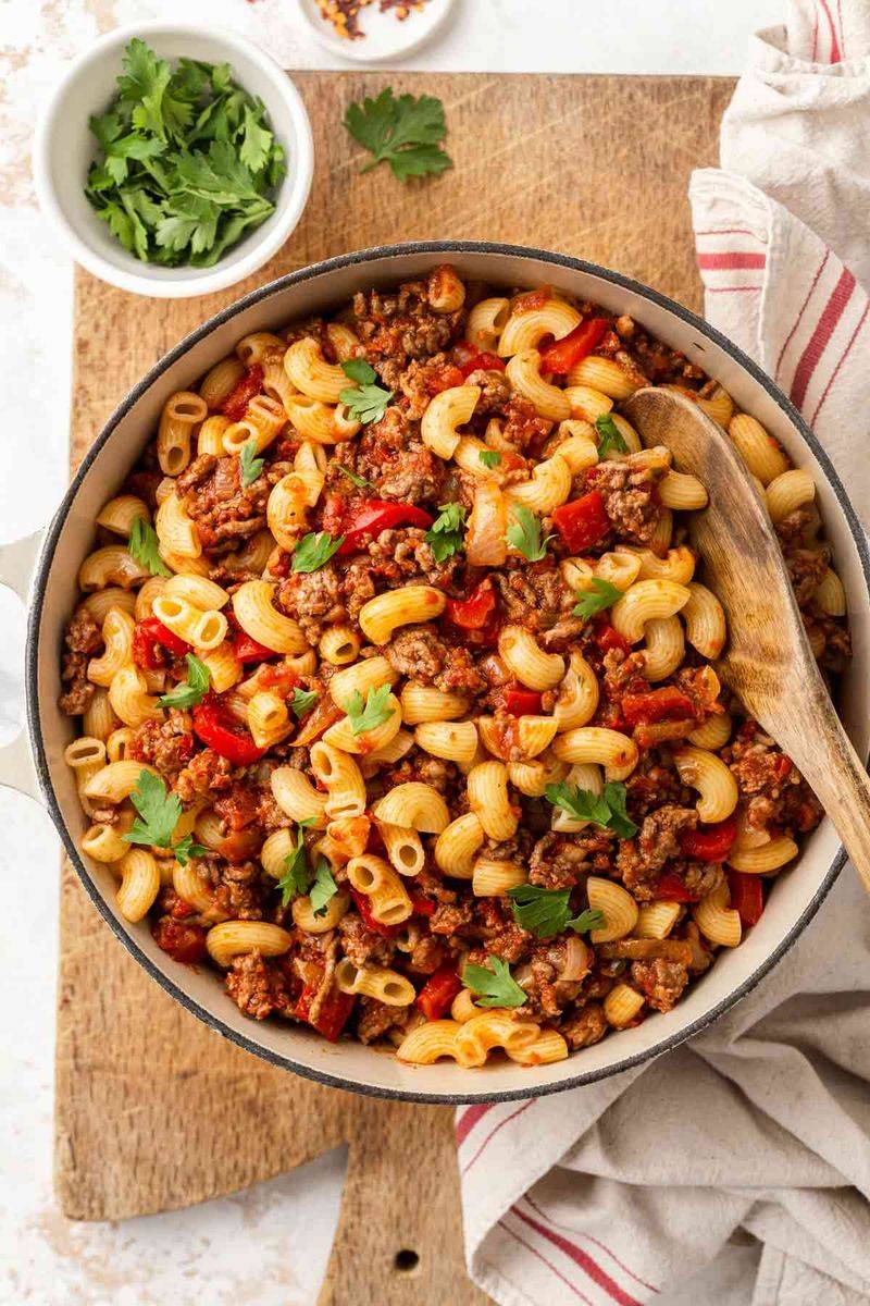 Beef and Macaroni Goulash