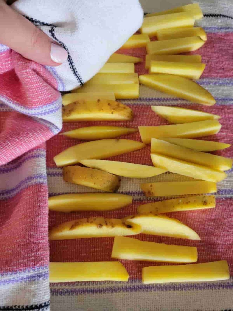 Dry Completely Before Seasoning