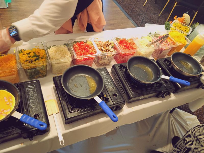 DIY Omelets from a Slow Station