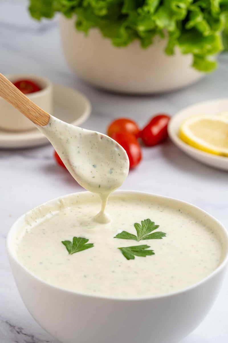 Cream Based Sauces and Dressings