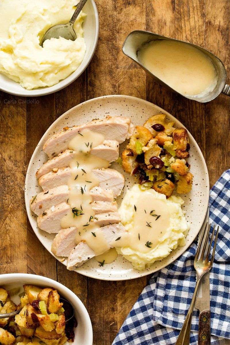 Turkey Tenderloin With Gravy