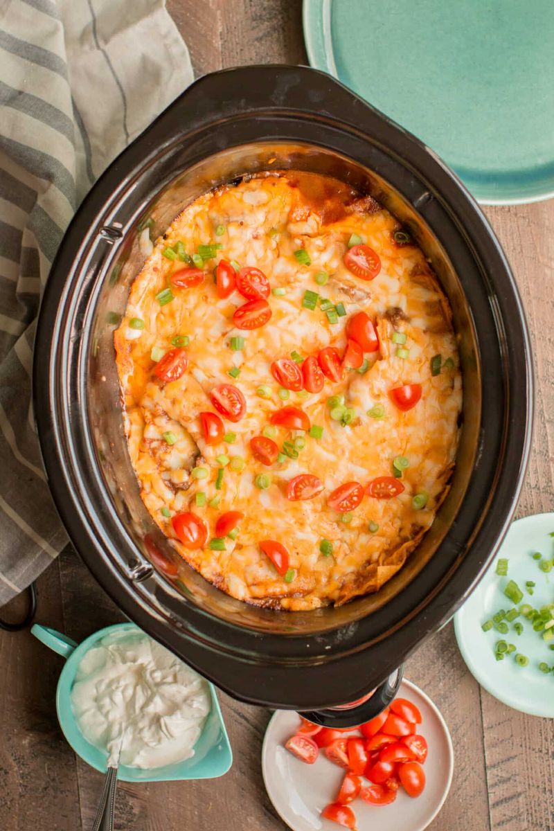 Ground Beef Enchilada Casserole