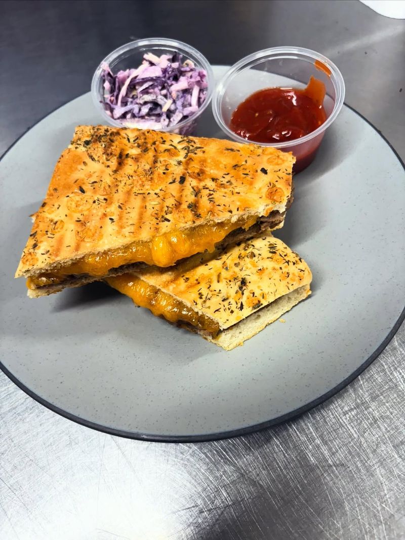 Bologna And Cheese Breakfast Quesadilla