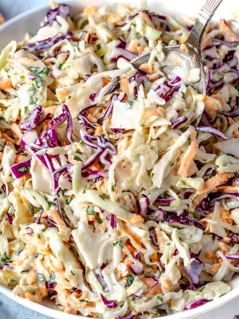 Creamy Yogurt Slaw