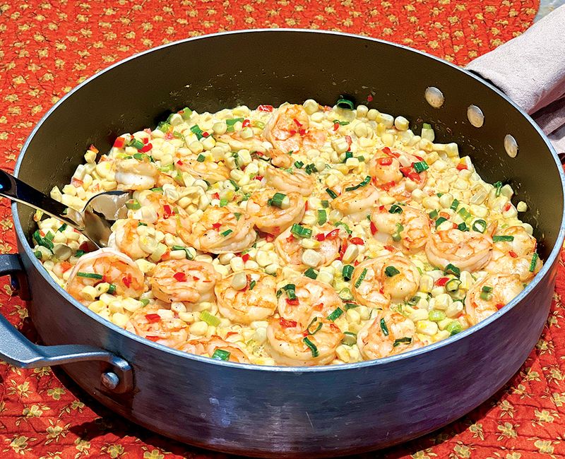 Maque Choux Rice Skillet