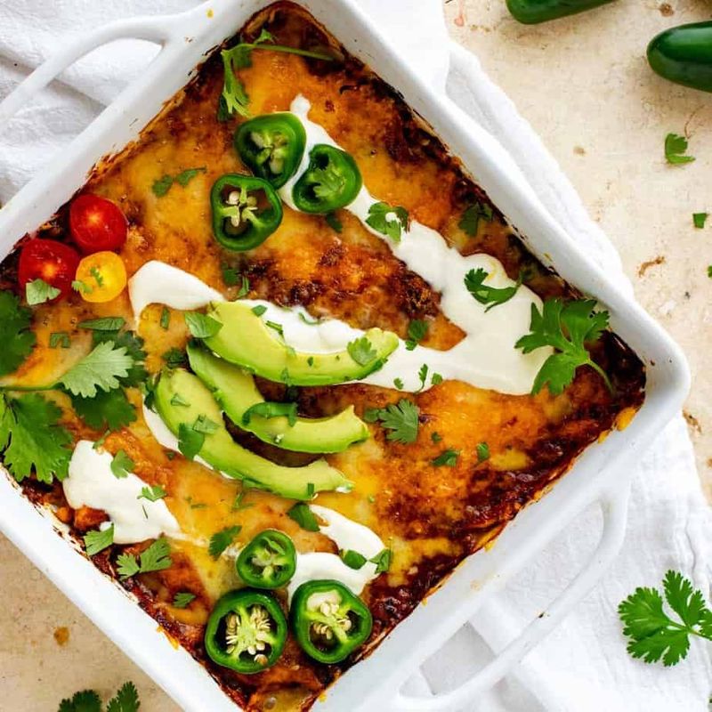Turkey Enchilada Casserole