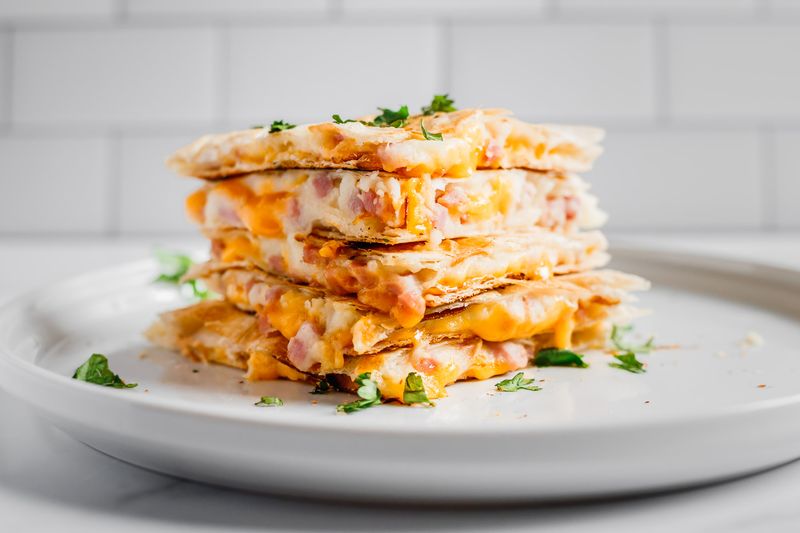 Potato and Cheese Quesadillas