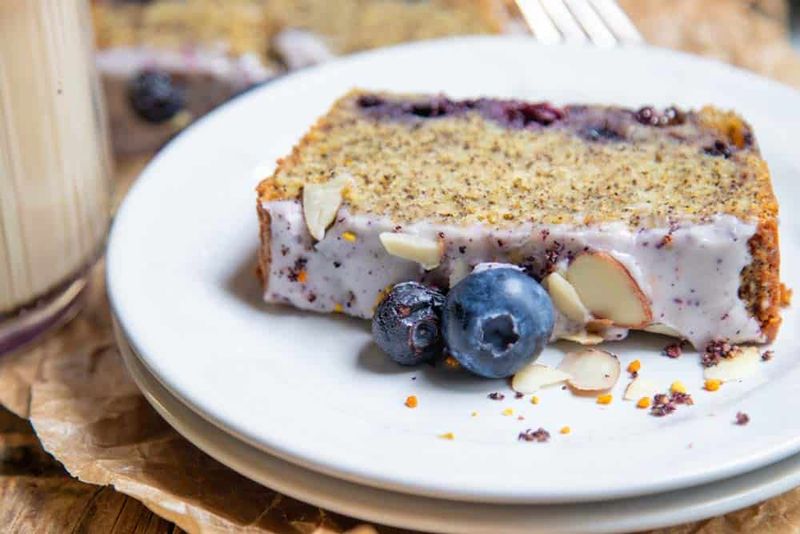 Blueberry Earl Grey Cheesecake