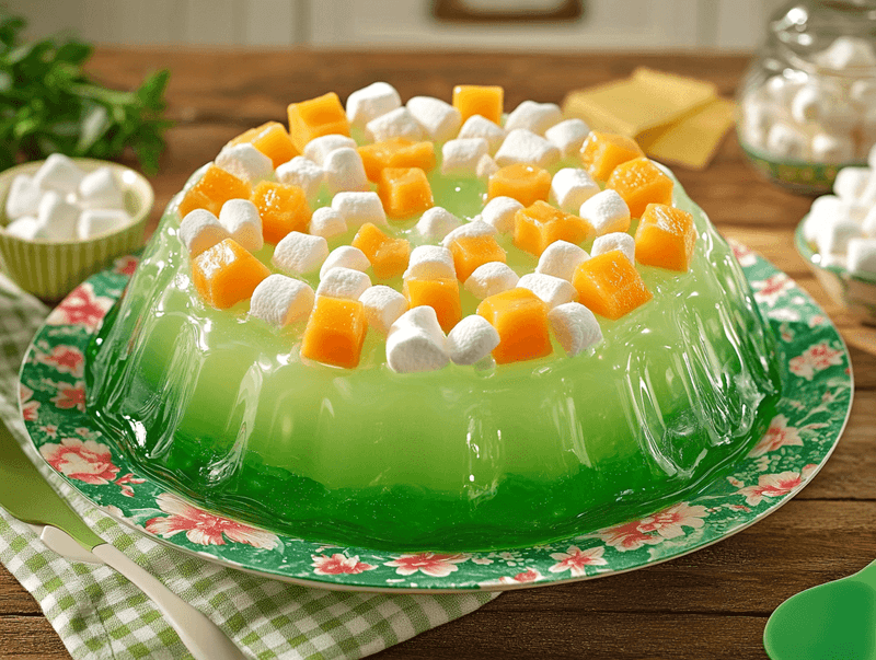 Jell-O Salads With Vegetables