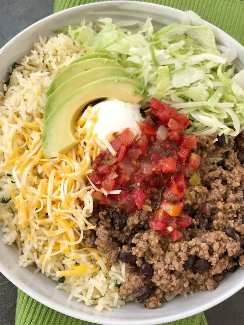 Mild Taco Bowls