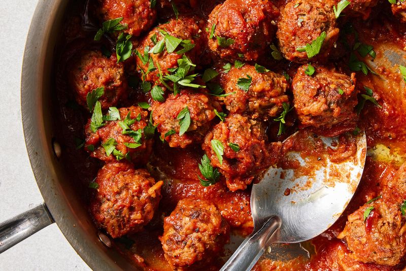 Porcupine Meatballs