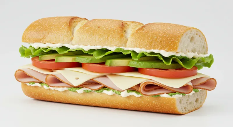 #1 Pepe (Ham & Provolone)