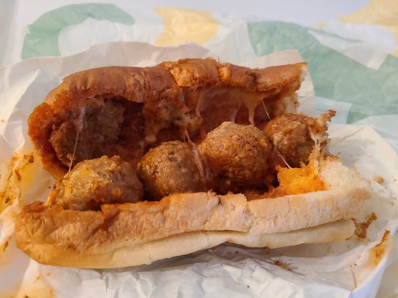 Subway Meatball Marinara