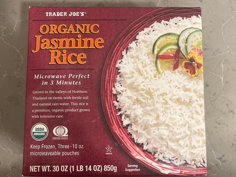 Organic Jasmine Rice (Microwavable)