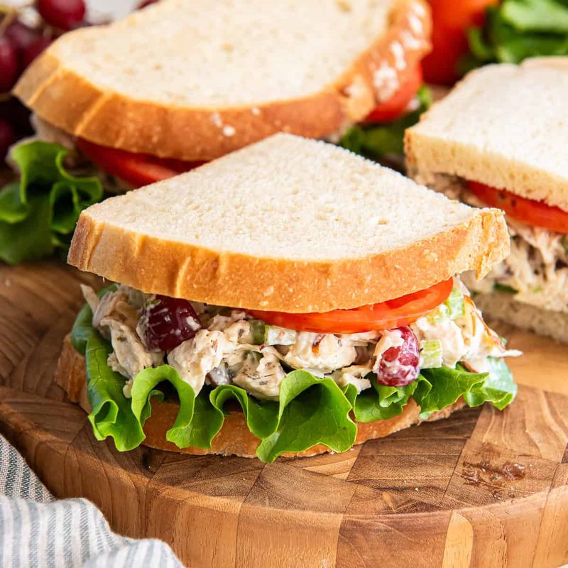 Napa Almond Chicken Salad Sandwich