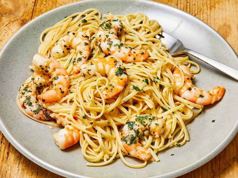 Shrimp Scampi Pasta