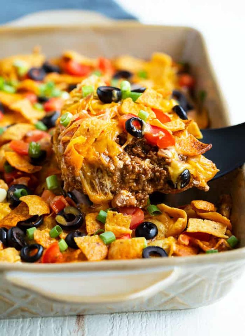 Crunchy Taco Casserole