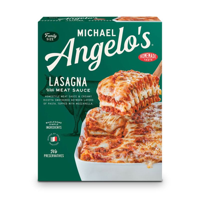 Michael Angelo’s Lasagna with Meat Sauce