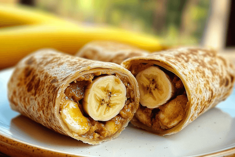 Peanut Butter Banana Wrap