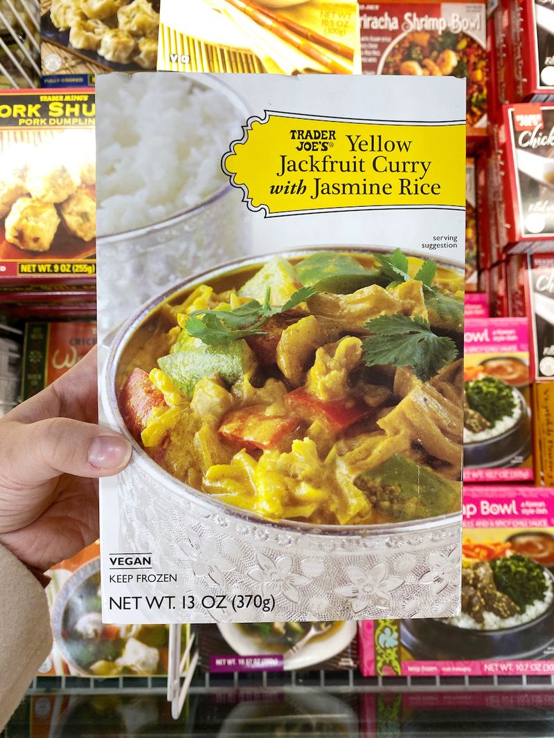 Trader Joe’s Vegan Jackfruit Yellow Curry