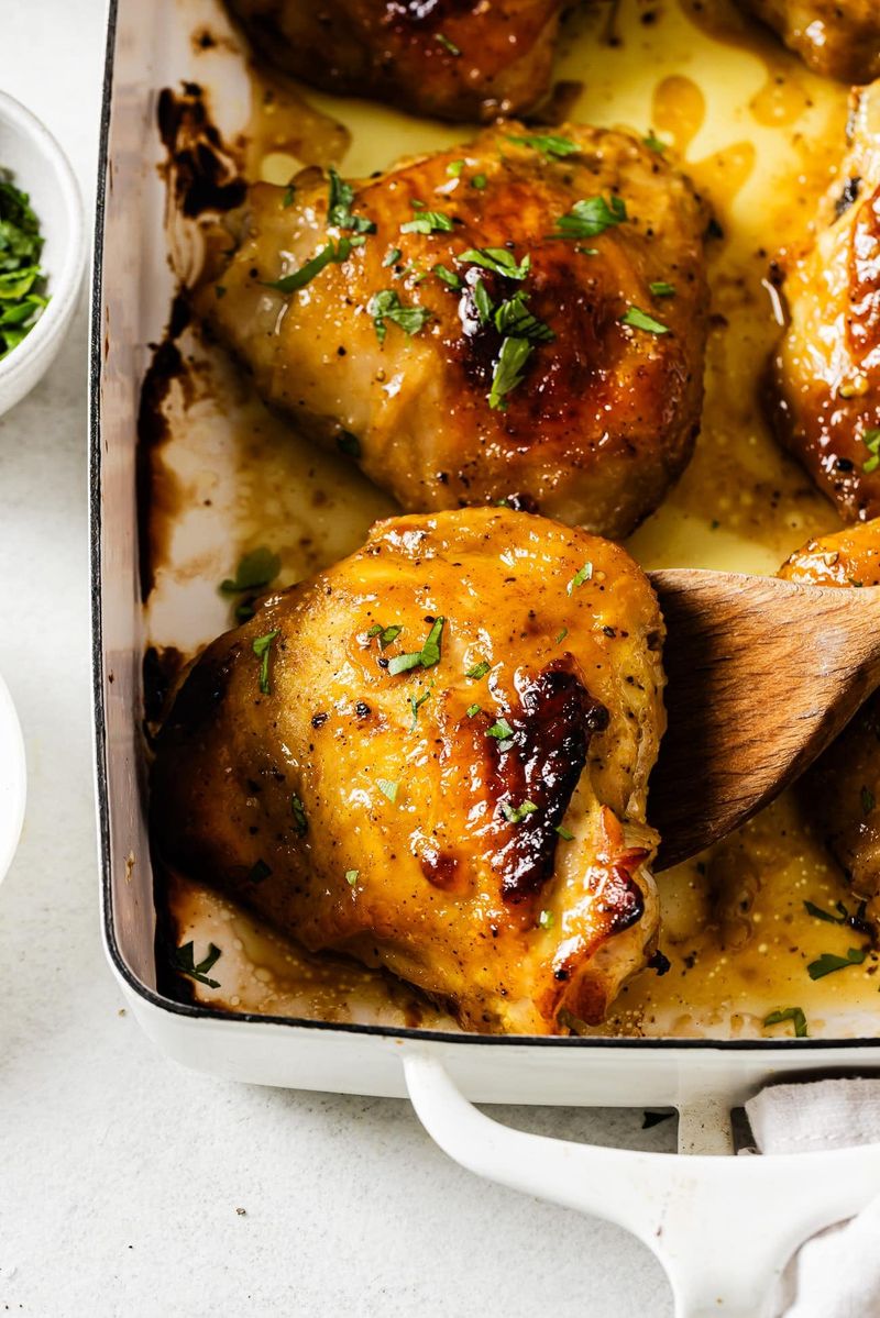 Baked Dijon Honey Chicken