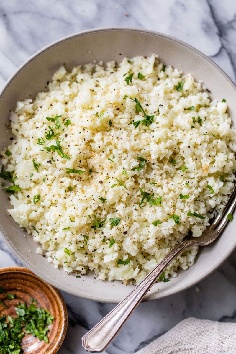 Cauliflower Rice Instead Of White Rice