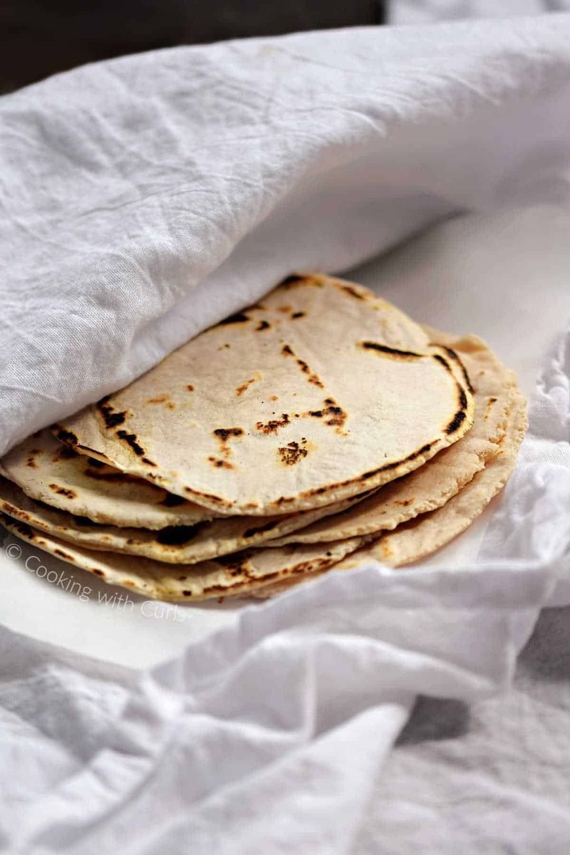 Cassava Flour Tortillas