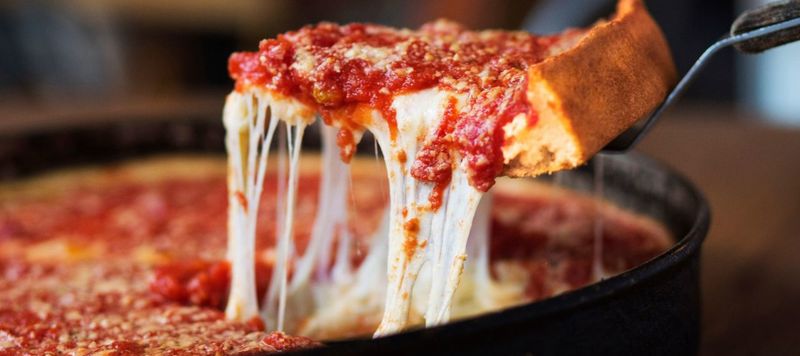 Deep-Dish Pizza at Lou Malnati’s