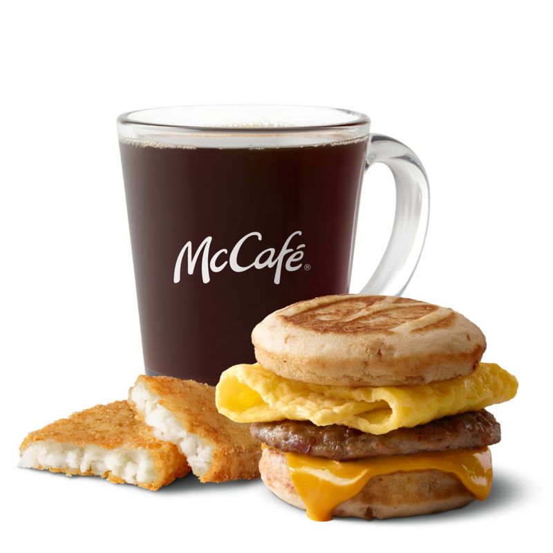 Sausage, Egg & Cheese McGriddles