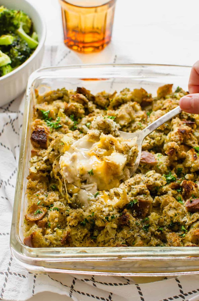 Turkey Stuffing Bake