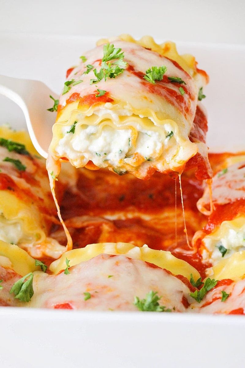 Lasagna Roll-Up Bake
