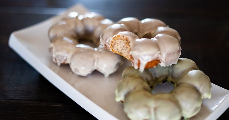 Poi Glazed Donuts at Donut King Hawaii