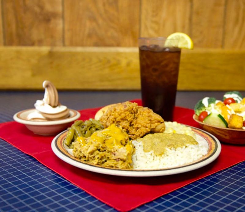 Blue-checked Shealy's Bar-B-Que House – Batesburg-Leesville