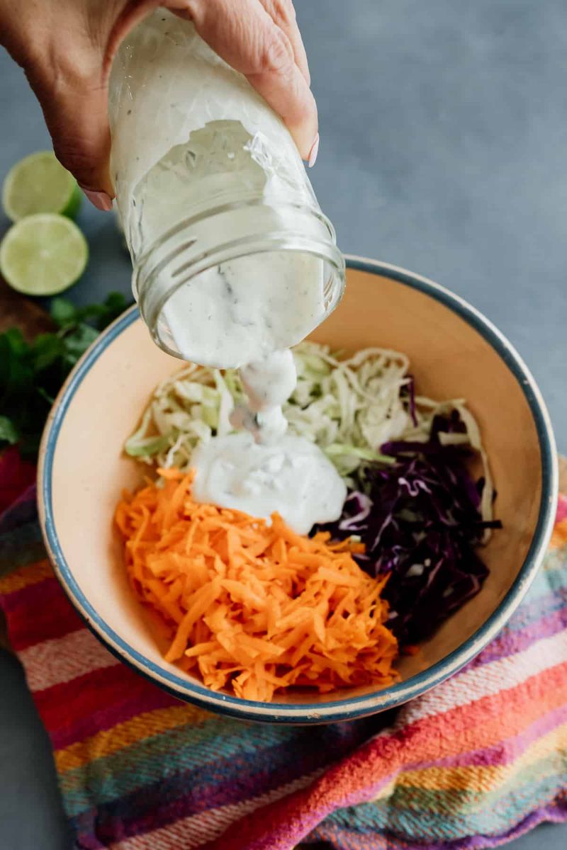 Ranch Slaw for Tacos or Sandwiches