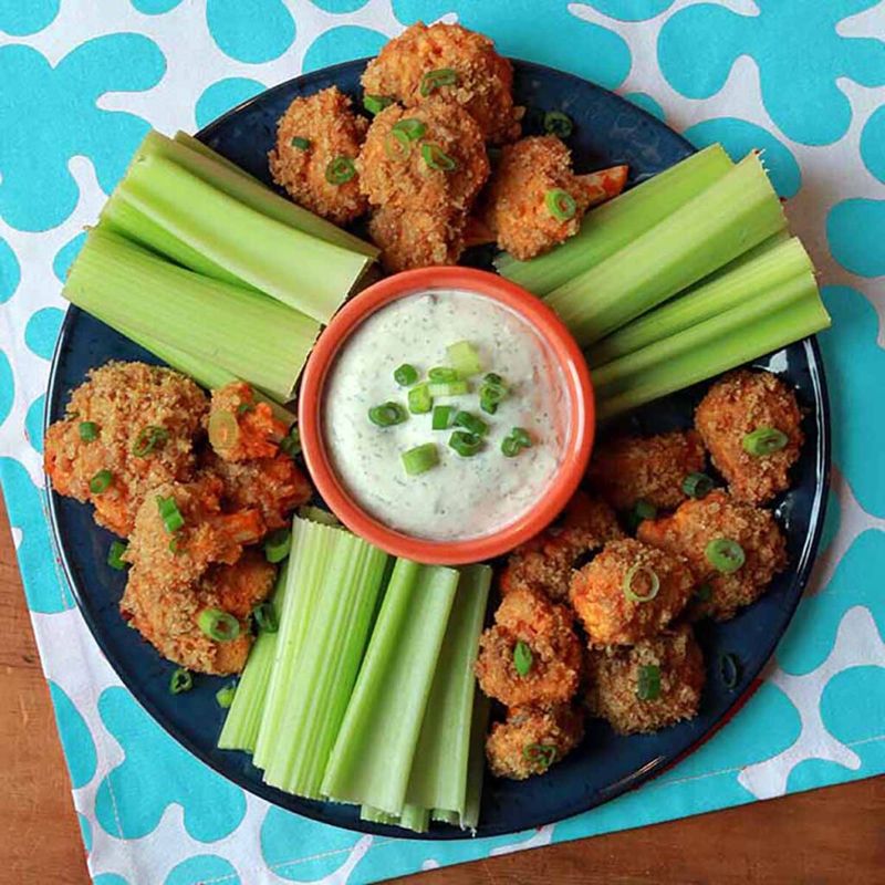 Buffalo Cauliflower Bites