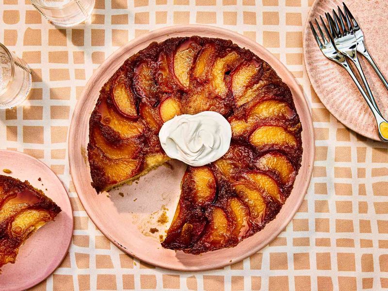 Upside-Down Pineapple (Or Peach) Cake