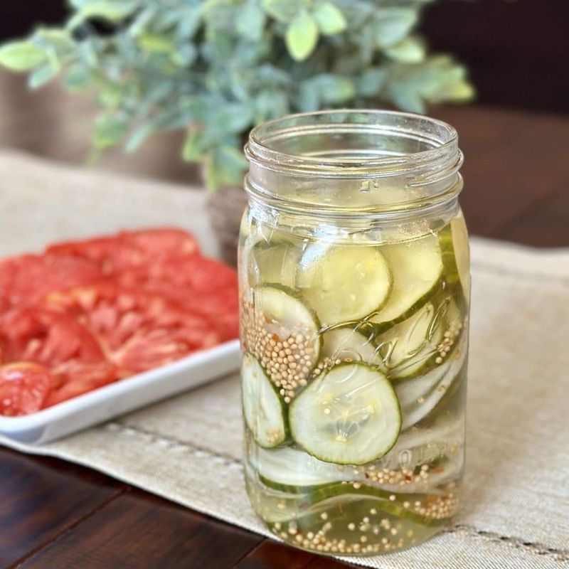 Pickling mixtures and quick pickle brines