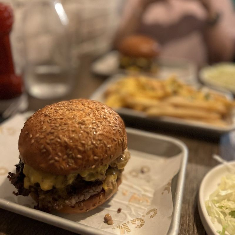 Massachusetts - Boston Burger Company All American with Garlic Parm Fries