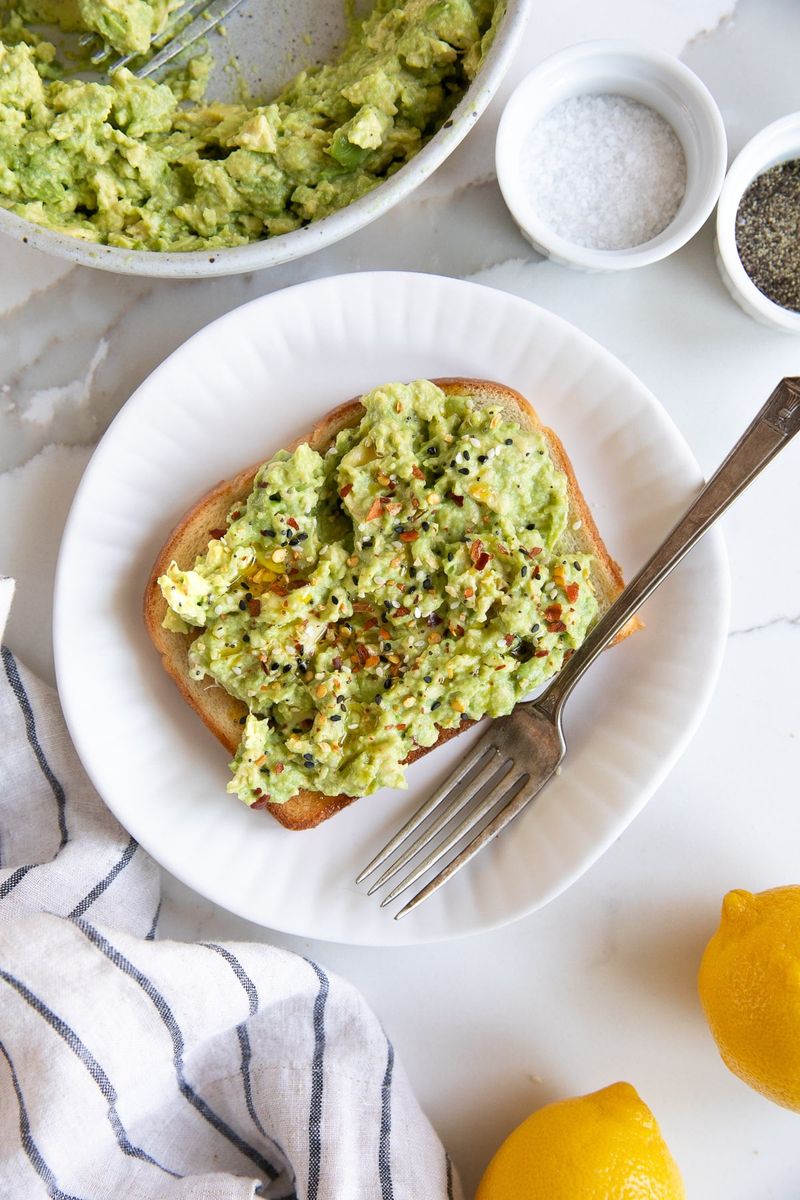 Classic Avocado Toast With Chili Flakes