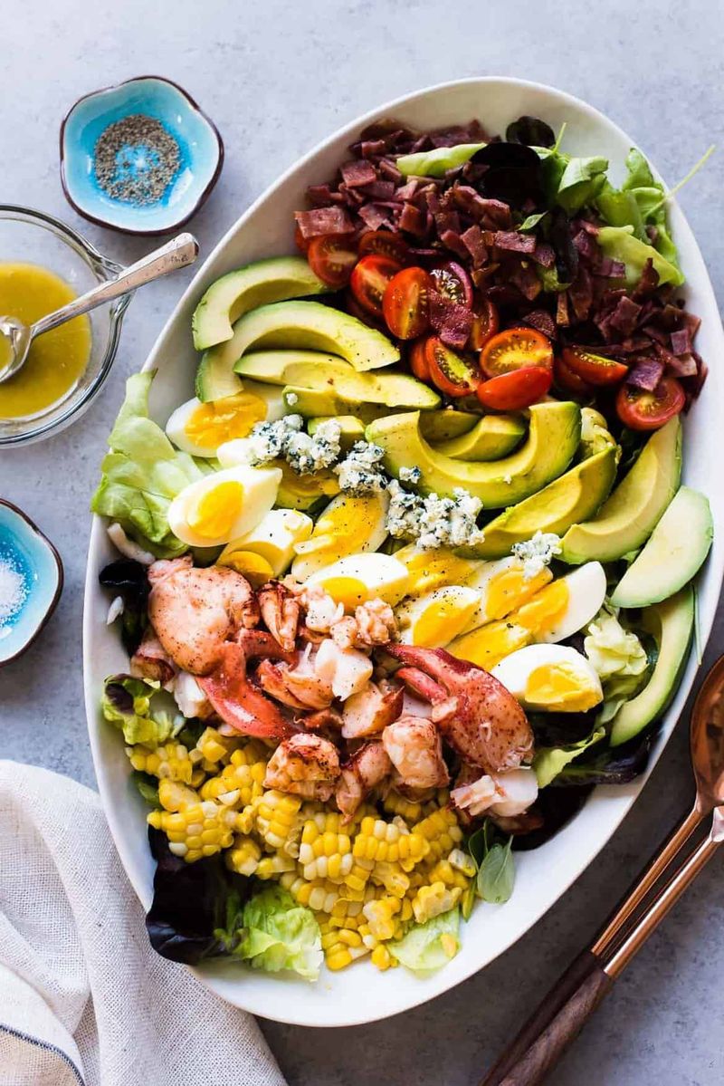 Cobb Salad Or “American Salad” Platters