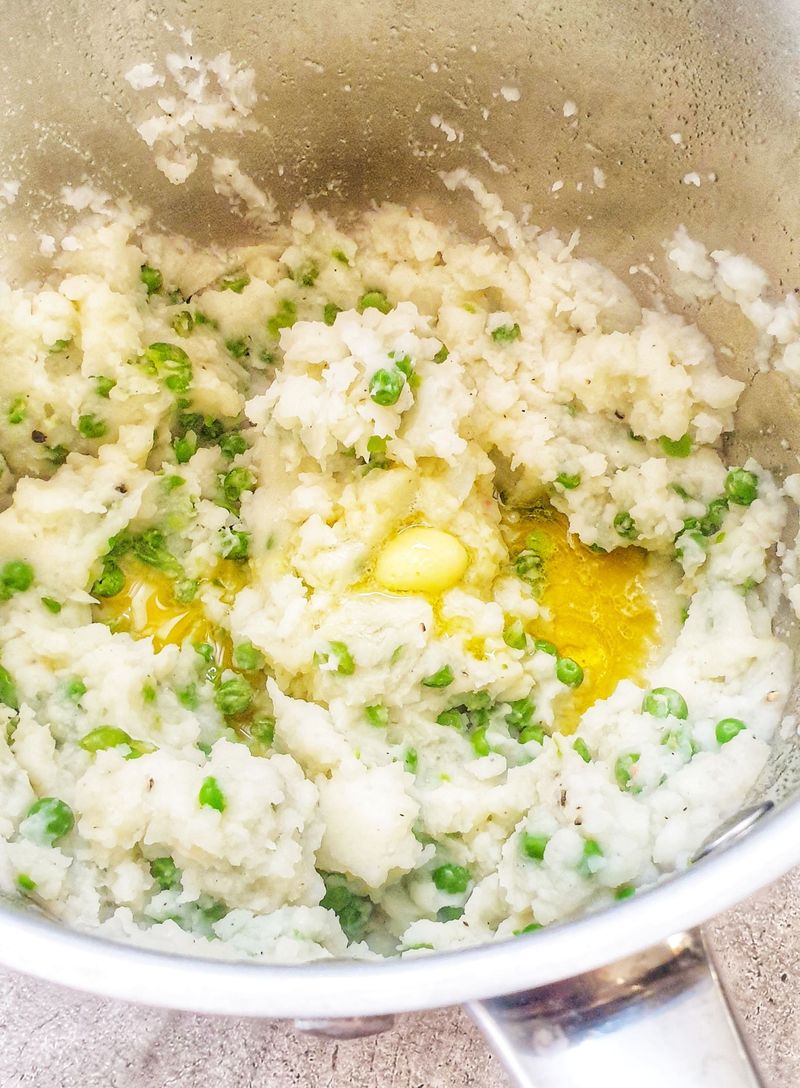 Peas in Mashed Potatoes