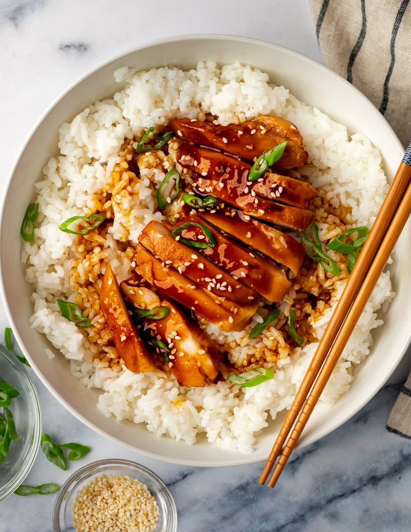 Teriyaki Chicken Rice Bowls